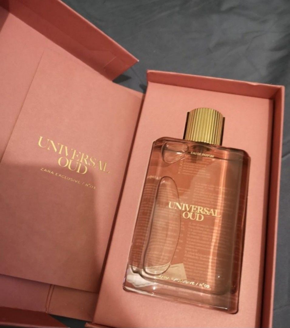 Authentic Universal Oud Perfume by Zara, Beauty & Personal Care