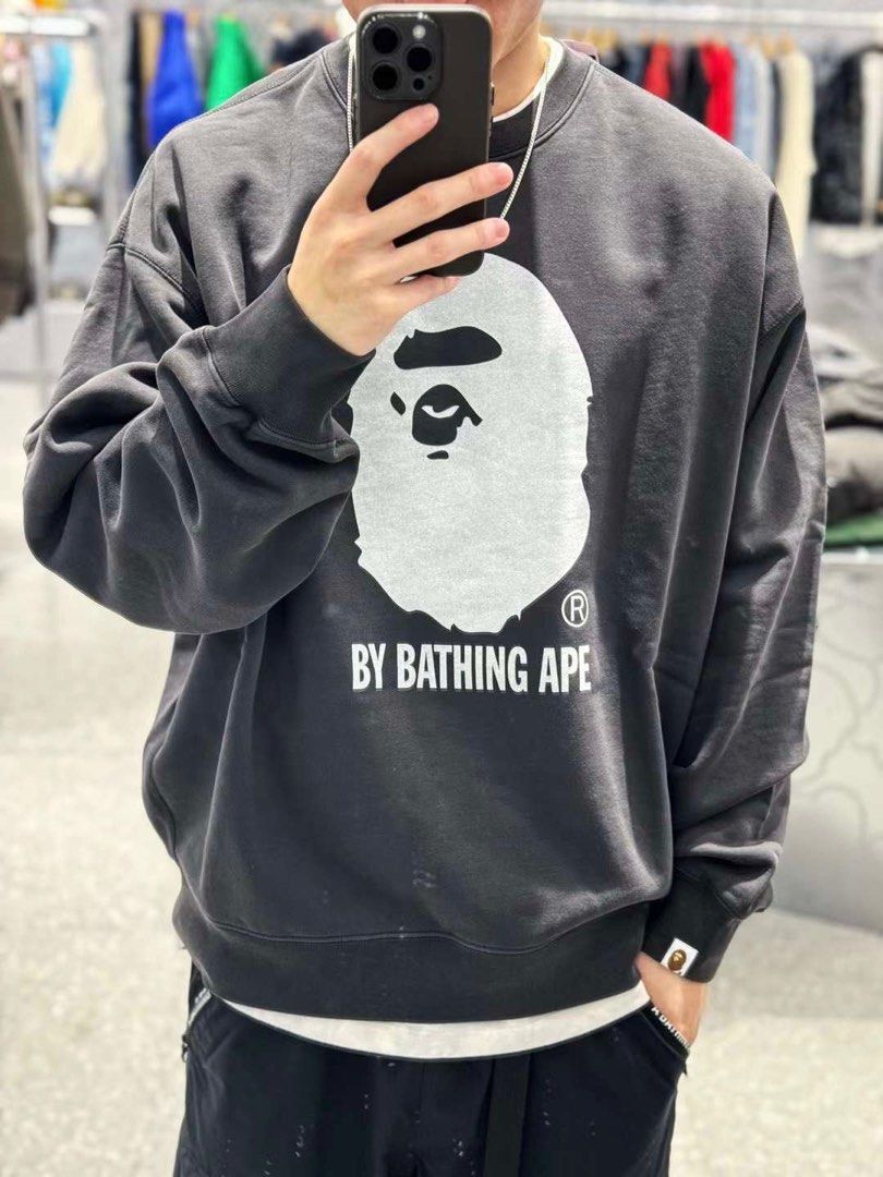BAPE BY BATHING APE OVERDYE CREWNECK, Men
