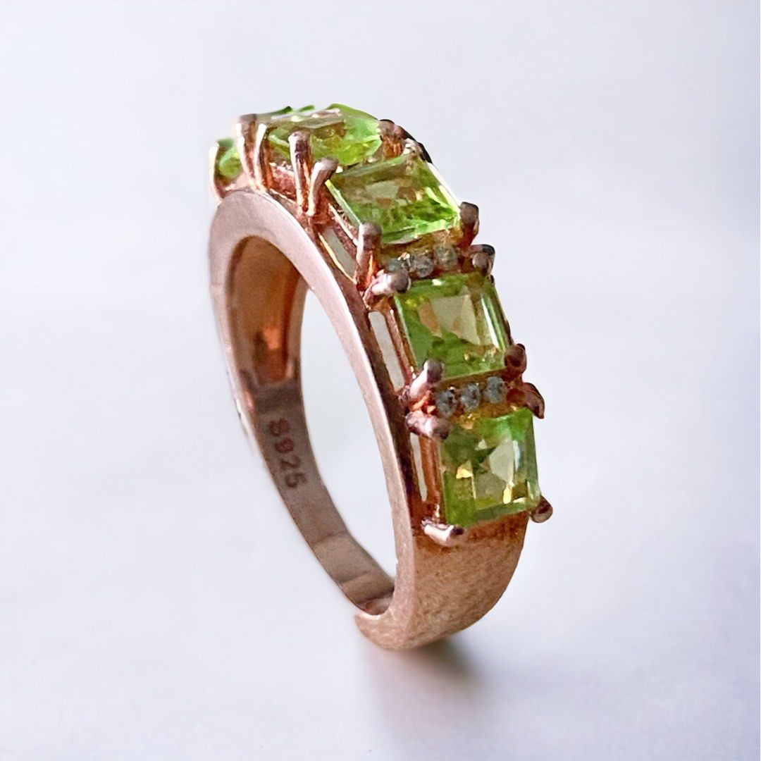 Buy peridot ring sale