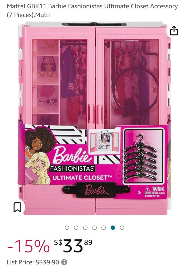 Barbie Closet Playset
