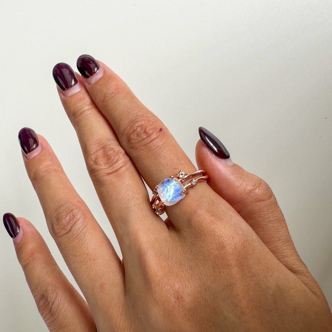 Raw moonstone jewelry hotsell