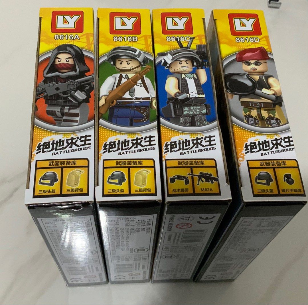 Bricks 4 boxes (Category: Lego & Building Sets) located in Singapore. Submitted by blisswme (Listing ID 1275539776, Image 3). Description: Brand New sealed set of 4 at only $10 nett.