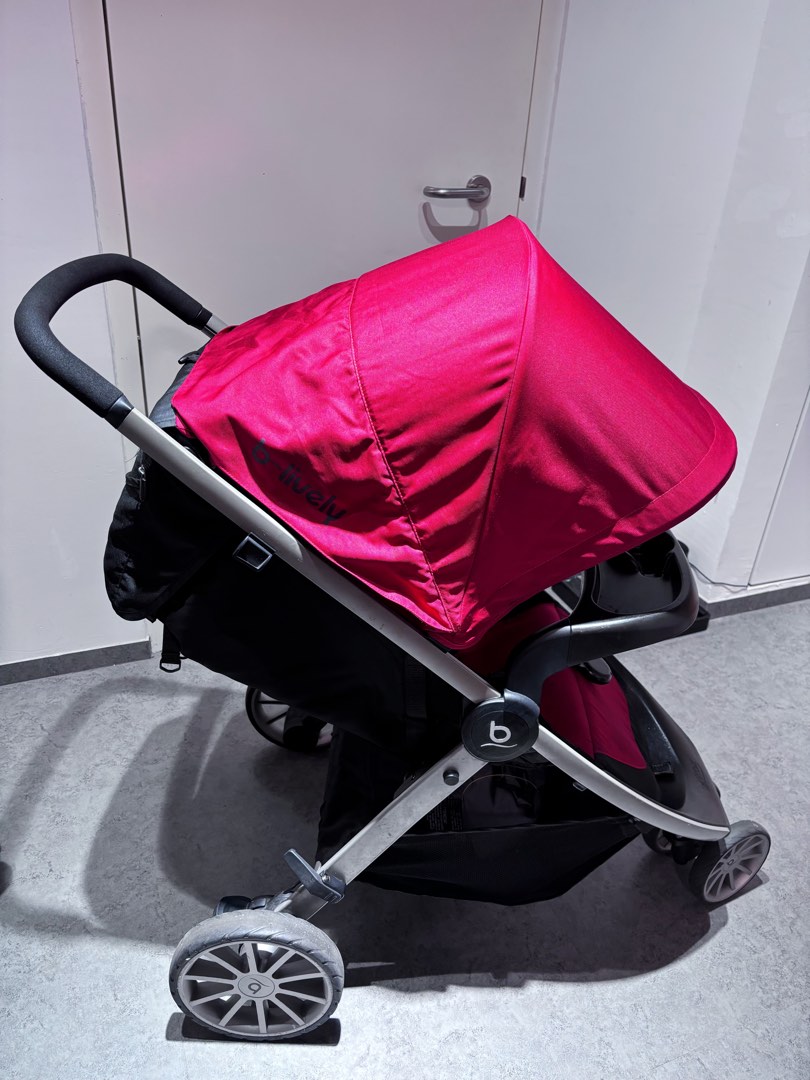 Britax b lively stroller shop tray