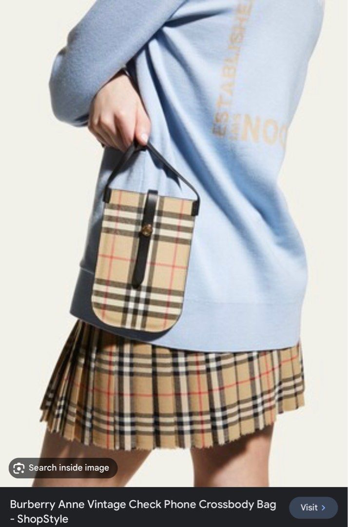 Burberry handphone bag hot sale