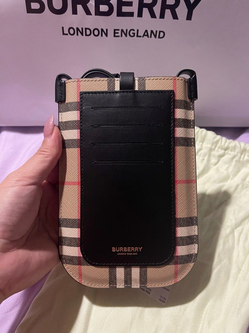 Burberry handphone bag sale