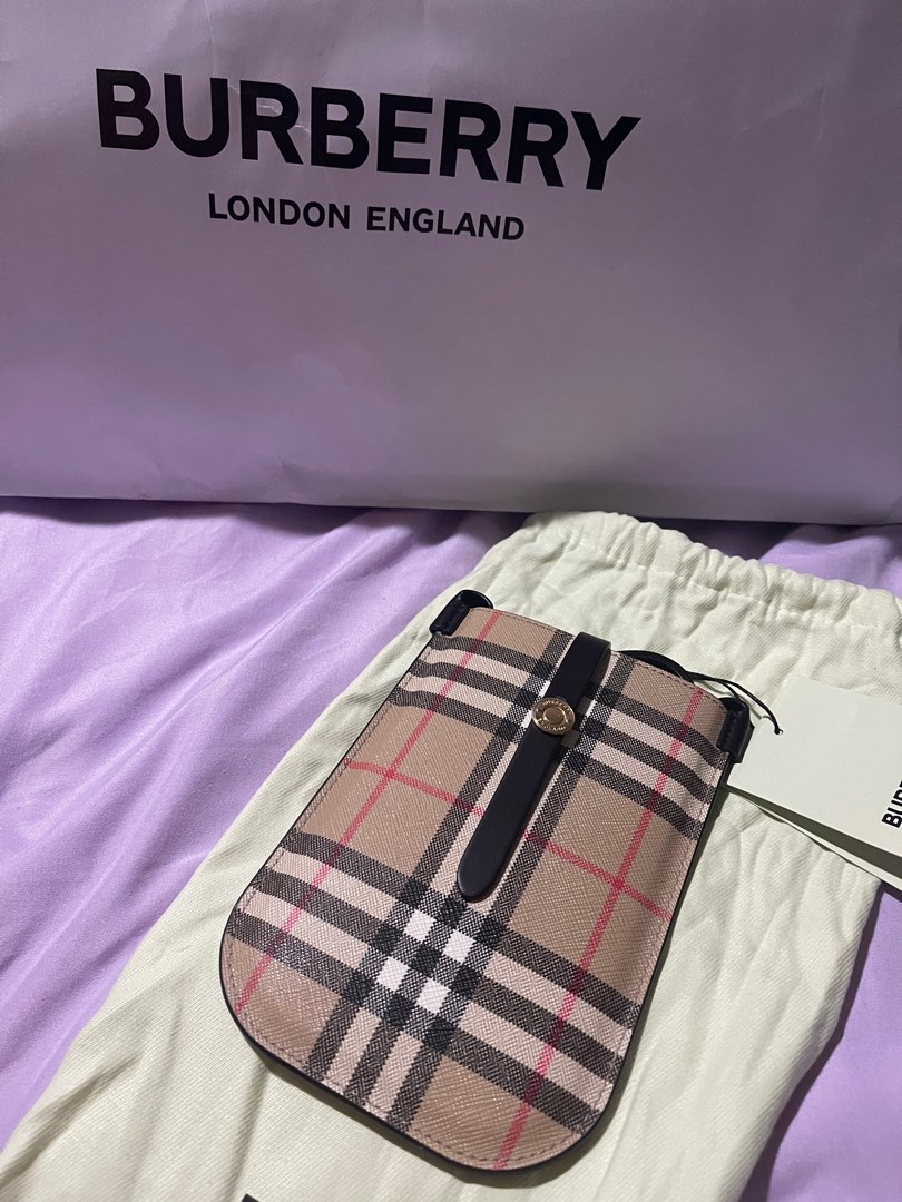 Burberry handphone bag sale