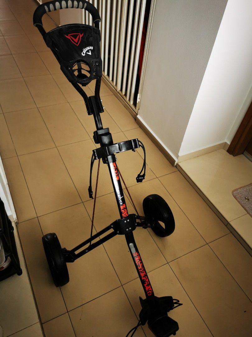 Trolley Ride Callaway Calla way golf trolley, Sports Equipment, Sports & Games, Golf on Carousell