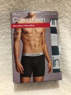 Calvin Klein Mens Boxer  Microfibre  3 Pack Small Code 491 🇨🇦