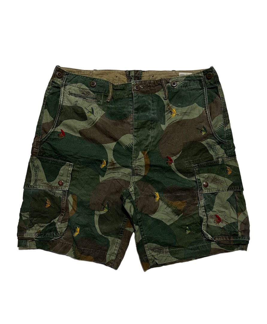 Camo polo ralph lauren Men s Fashion Bottoms Shorts on Carousell