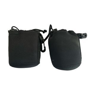 Case for Camera Lens Pouch Bag Soft Bag Cover Waterproof Neoprene Drawstring Protector