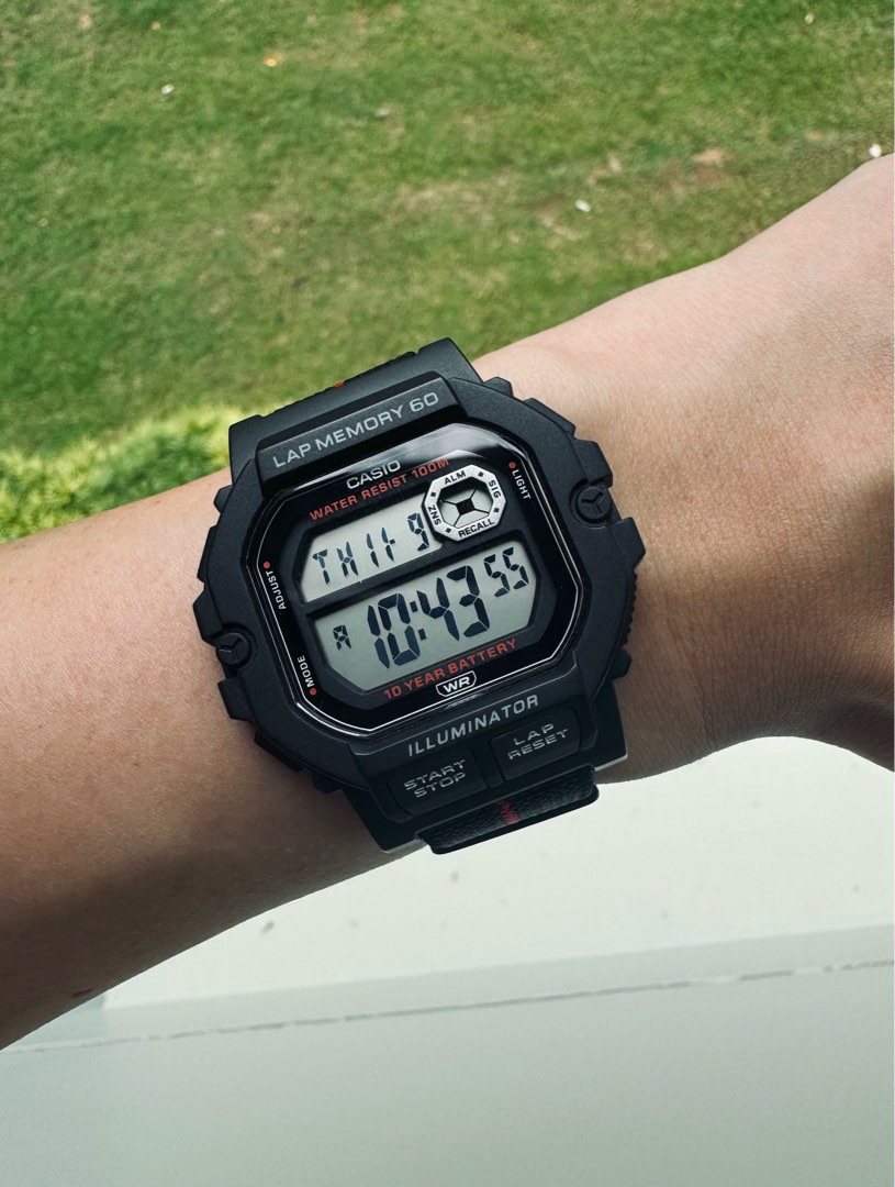 Casio illuminator lap new arrivals memory 60