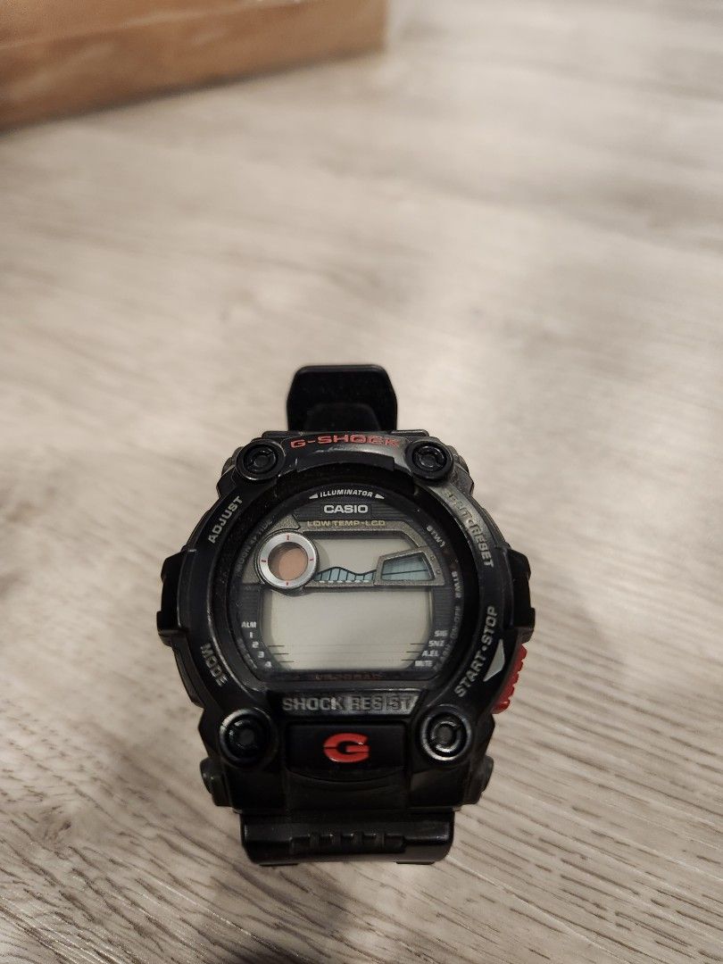 Casio G Shock G 7900 1DR Digital black resin strap watch Men s