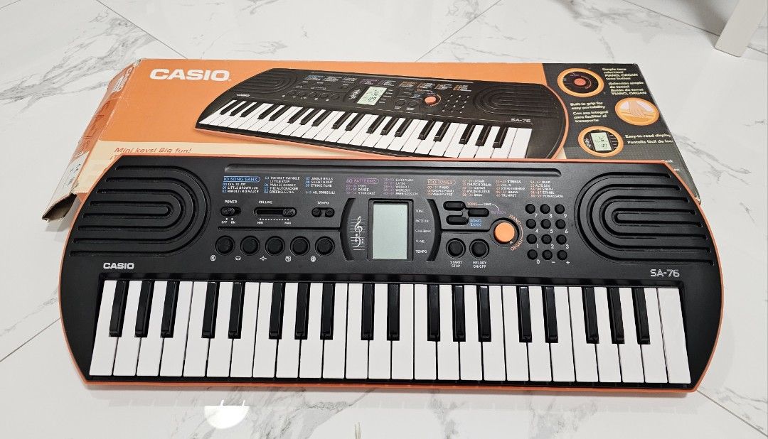 Casio sa76 mini keyboard best sale
