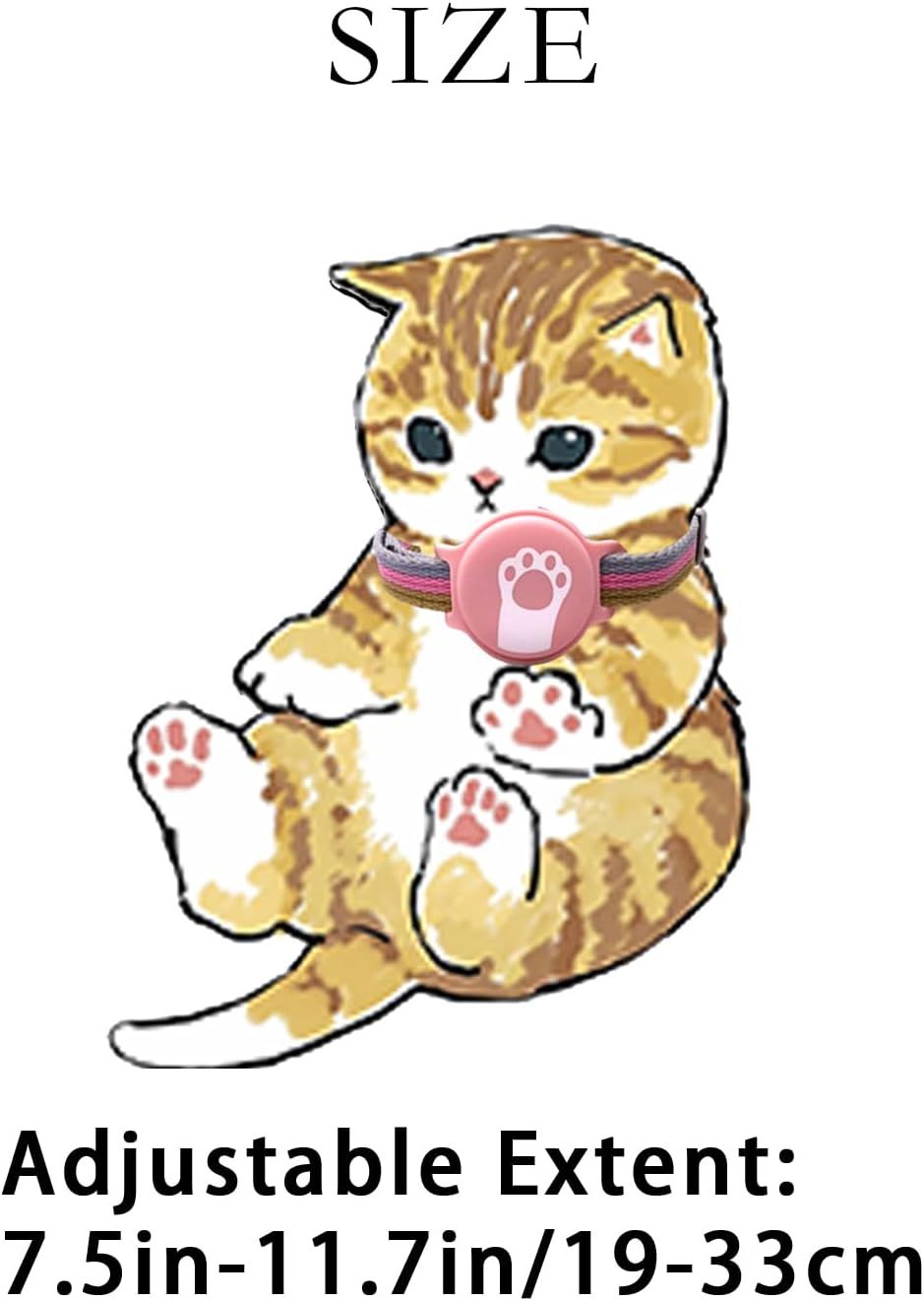 Cat Locator Pet GPS Tracker Collar Fi Finder Activity Monitor