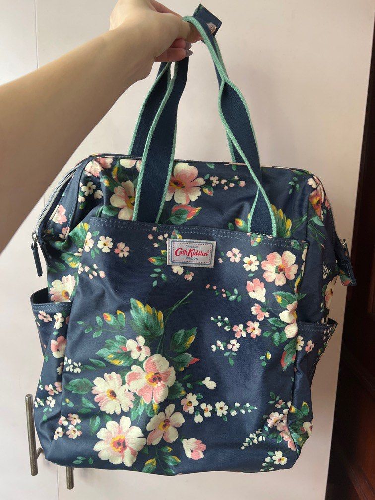 Cath kidston backpack changing bag top