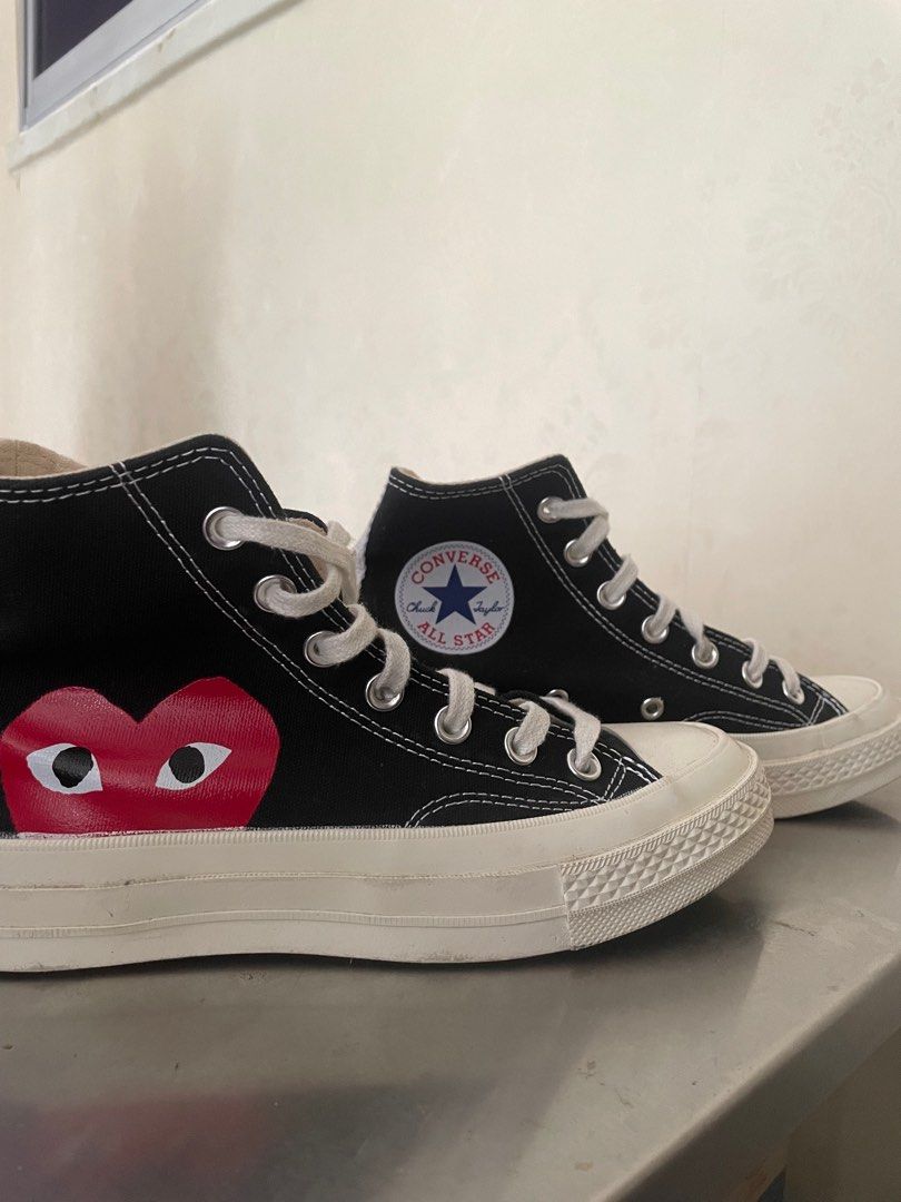 Real vs fake cheap comme des garcons converse