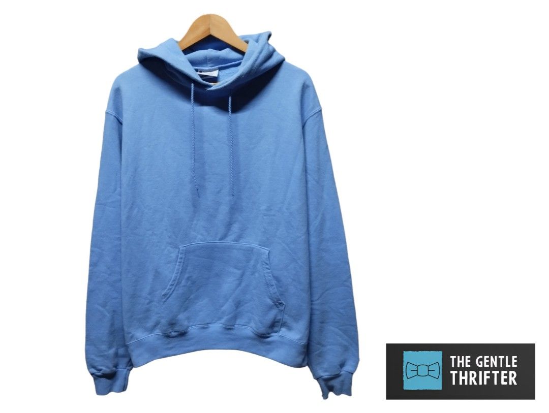 Champion Plain Sky Blue Hoodie