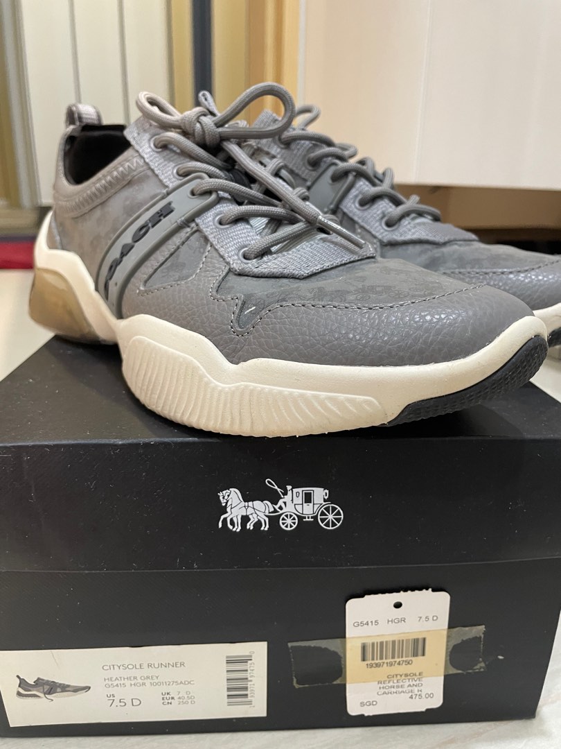 Coach Shoe Men s Fashion Footwear Sneakers on Carousell