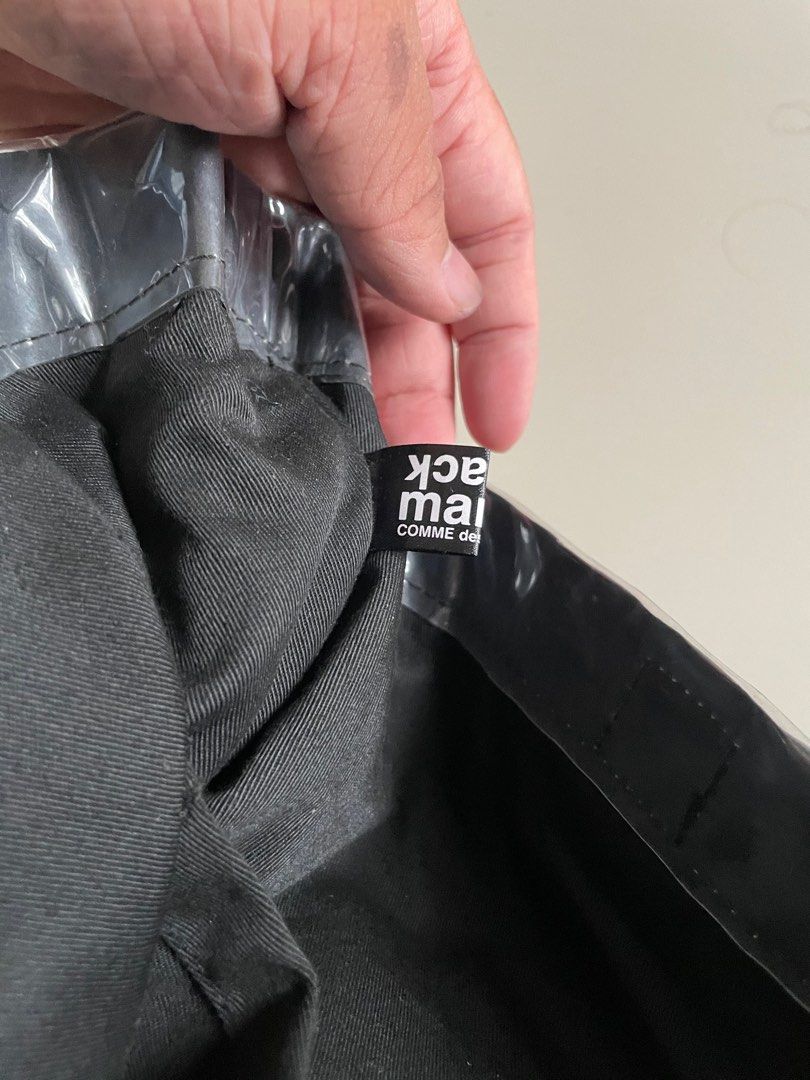 Comme des garcons plastic online paper bag