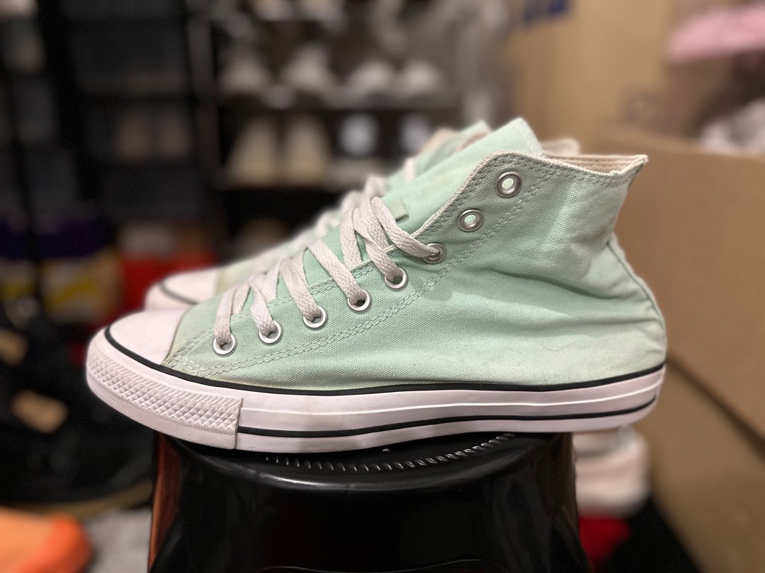 Mint converse uk hot sale