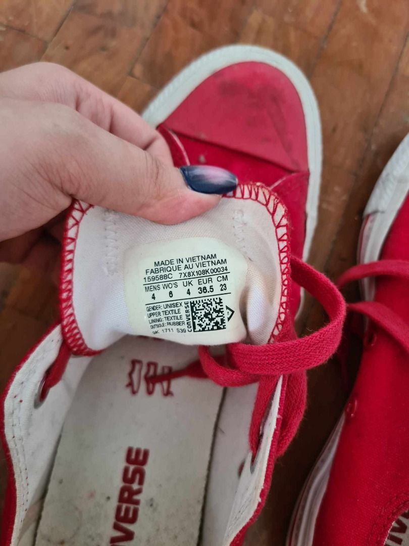 Converse discount wordmark red