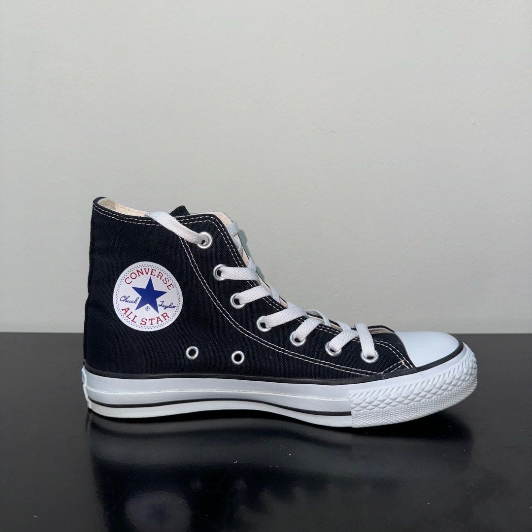 Converse Chuck Taylor All Star Black High Tops Women s Fashion