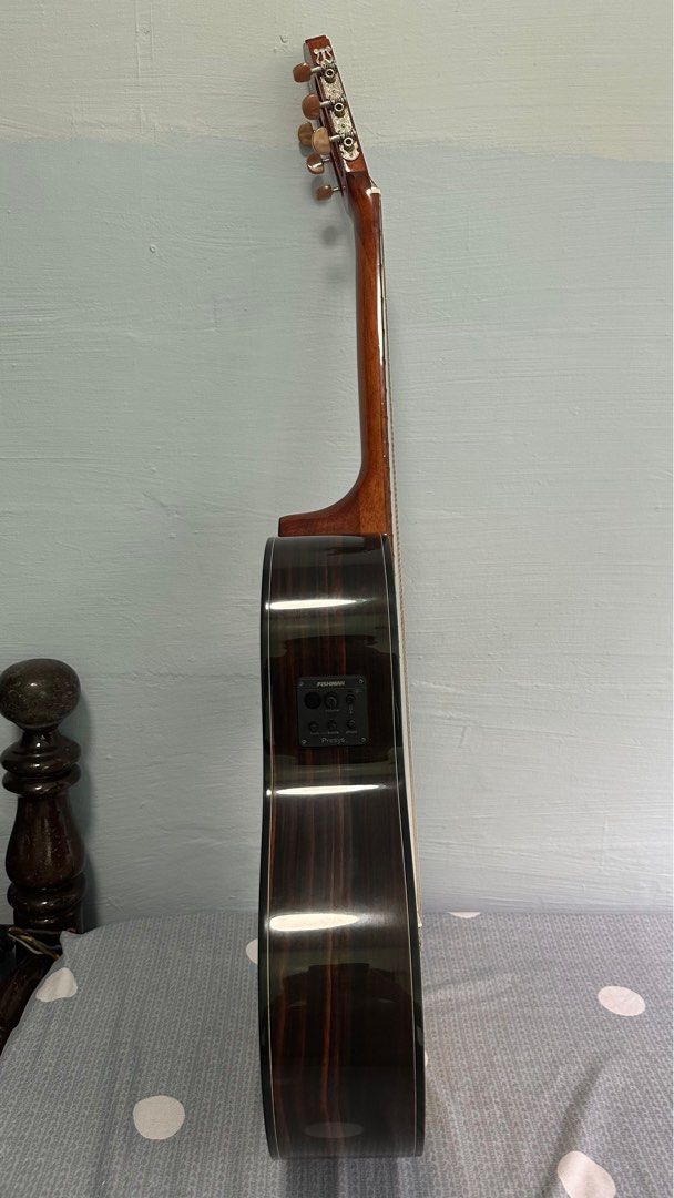 Cort AC160CF Acoustic Electric Guitar, Hobbies & Toys, Music & Media ...