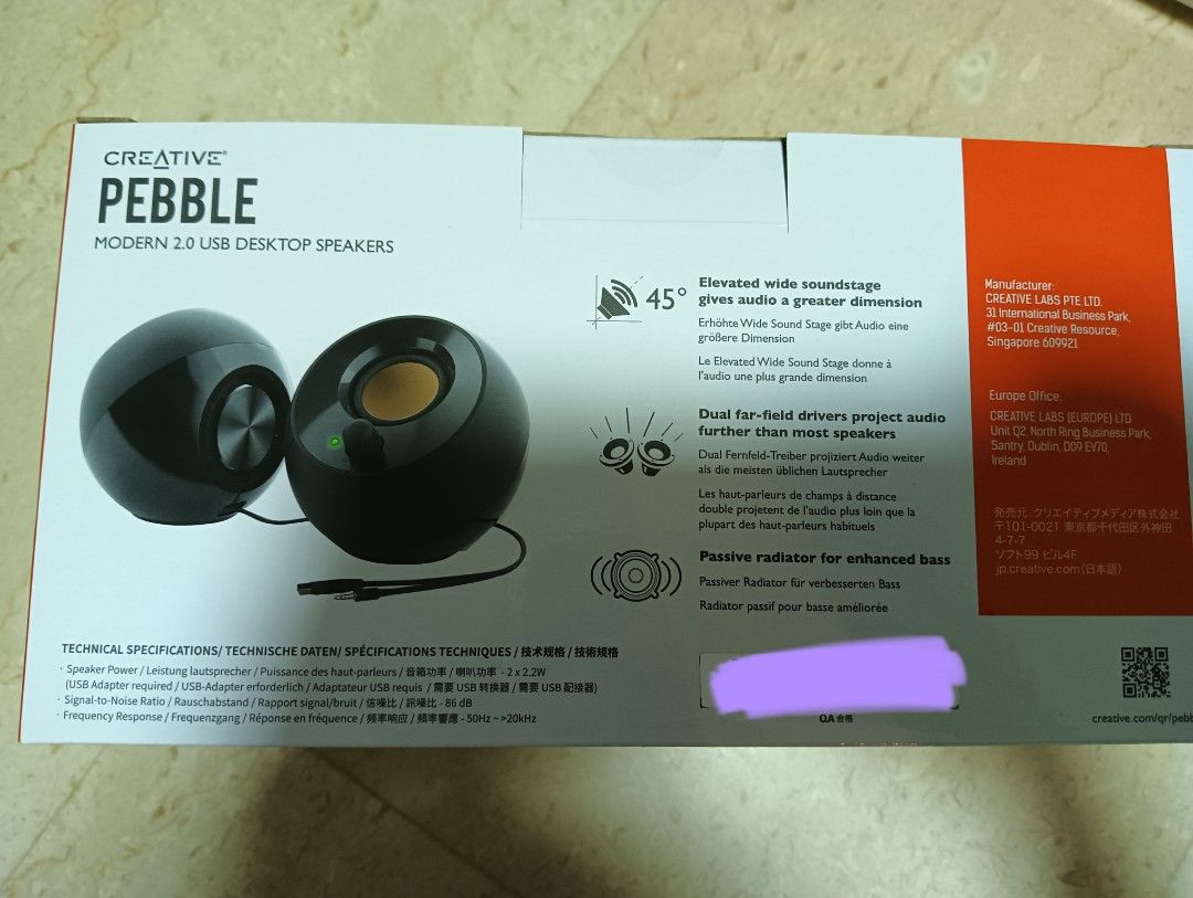 Creative labs pebble modern 2.0 usb desktop speakers 2025