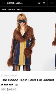 Fur coat on sale size 6