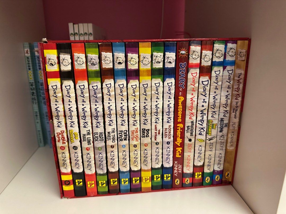 Dairy of A Wimpy Kid (set of 16 books), Hobbies & Toys, Books