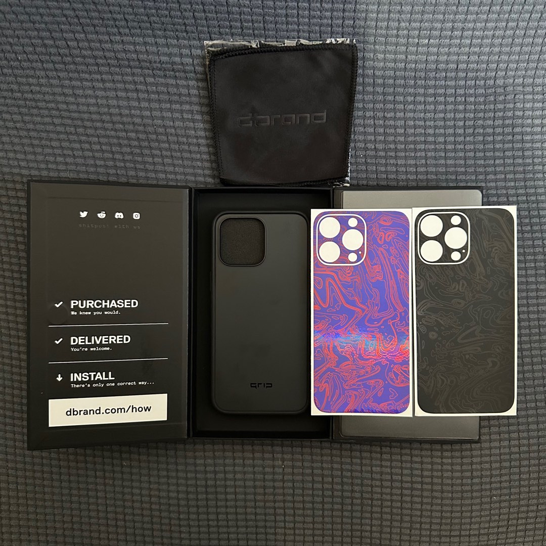 Dbrand Grip Case for Iphone 15 Pro Max, Mobile Phones & Gadgets, Mobile