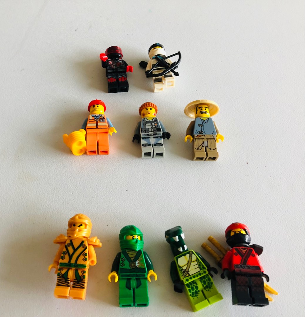 Ninjago characters outlet toys