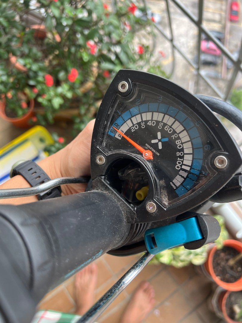 Decathlon Bicycle Step Pump Sports Equipment Bicycles Parts