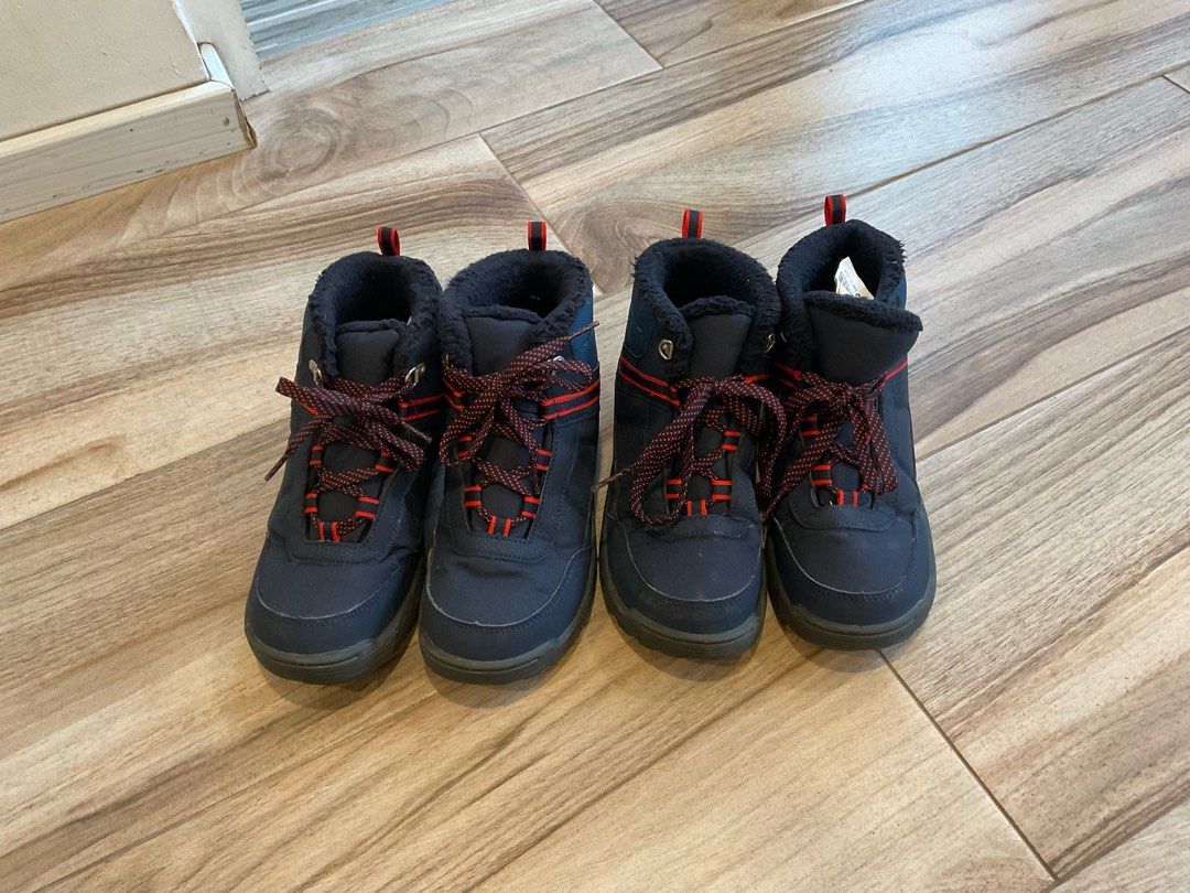 Decathlon kids snow hiking boots Babies Kids Babies Kids Fashion on Carousell