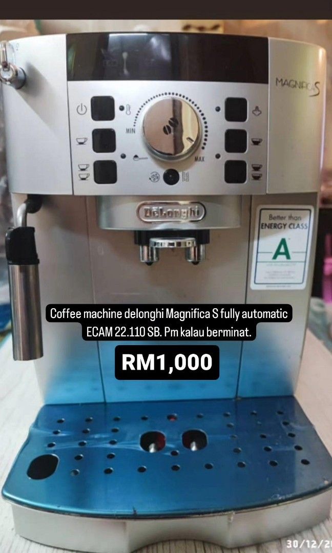 Delonghi magnifica s fully automatic coffee machine online
