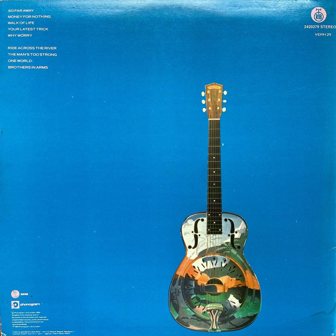 Dire Straits Brothers In Arms (VINYL RECORD LP), Hobbies & Toys