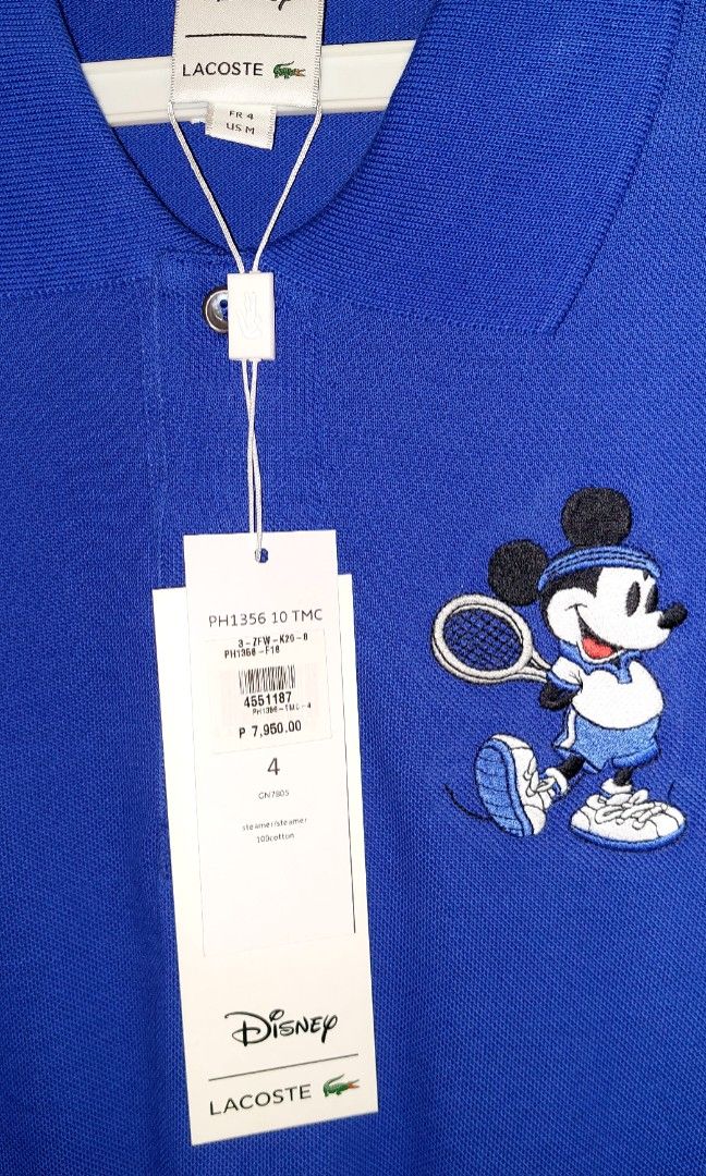 Lacoste x disney best sale