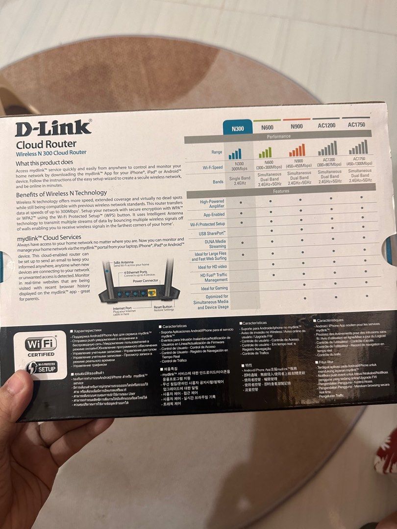 D-Link Router : BRAND NEW (Category: Networking) located in Calamba. Submitted by lasania (Listing ID 1275491096, Image 2). Description: Brand new with manual.