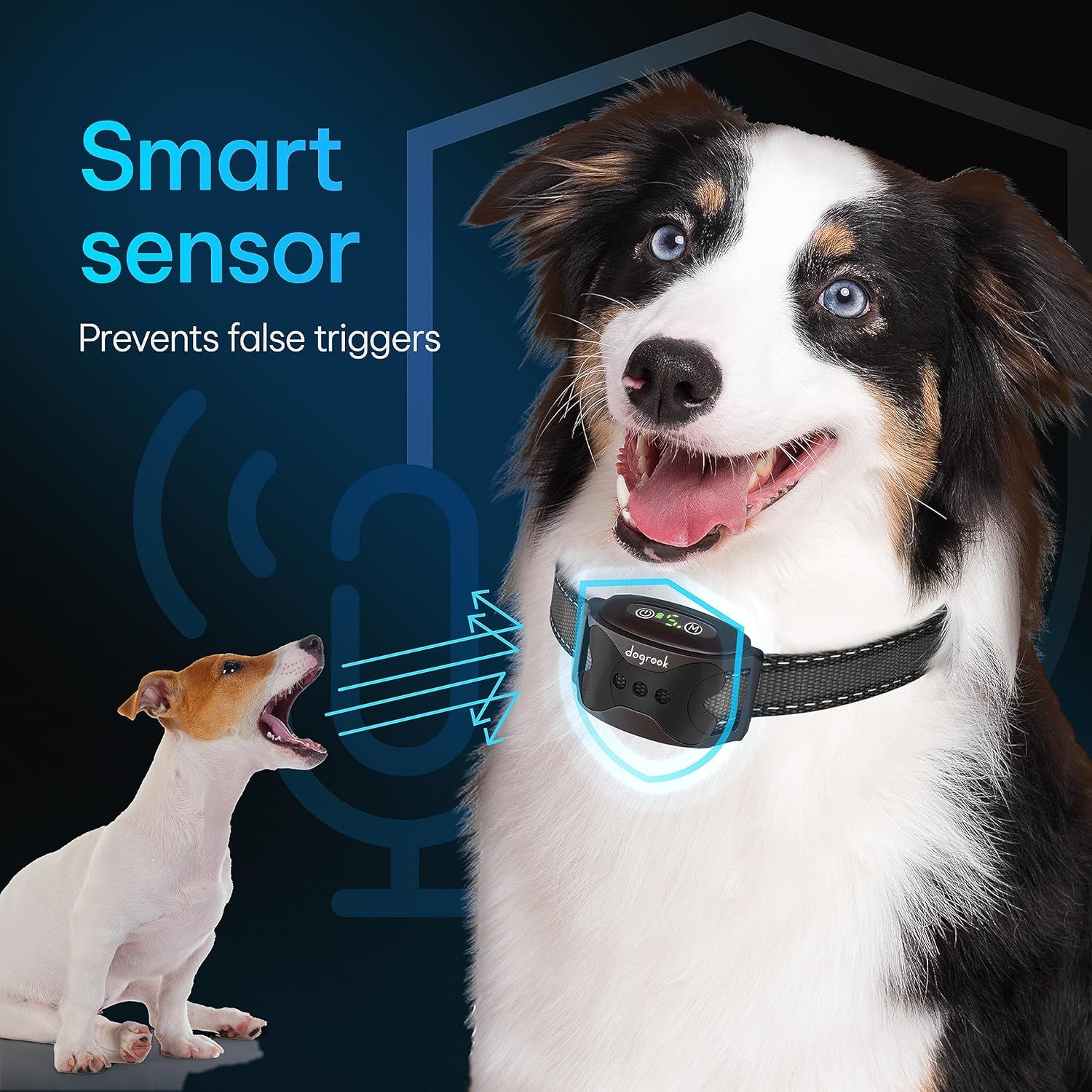 Dogrook bark outlet collar battery