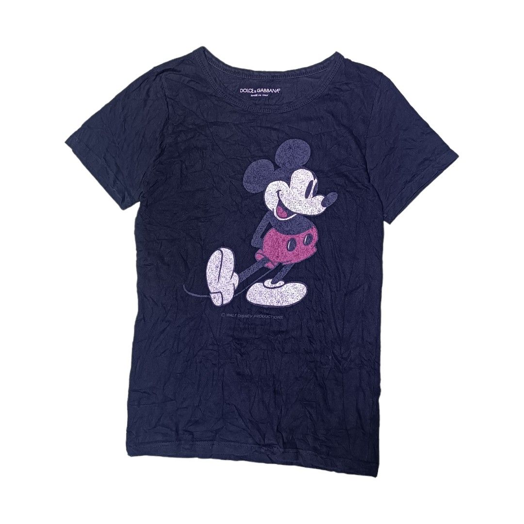 Dolce gabbana mickey mouse t shirt best sale