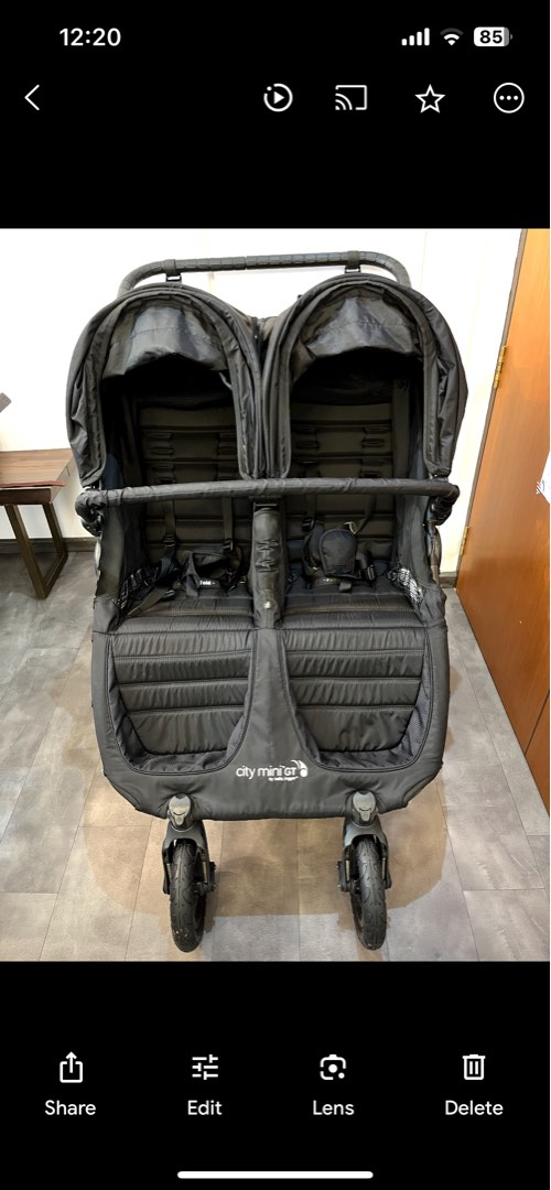 City mini 2025 double stroller bag
