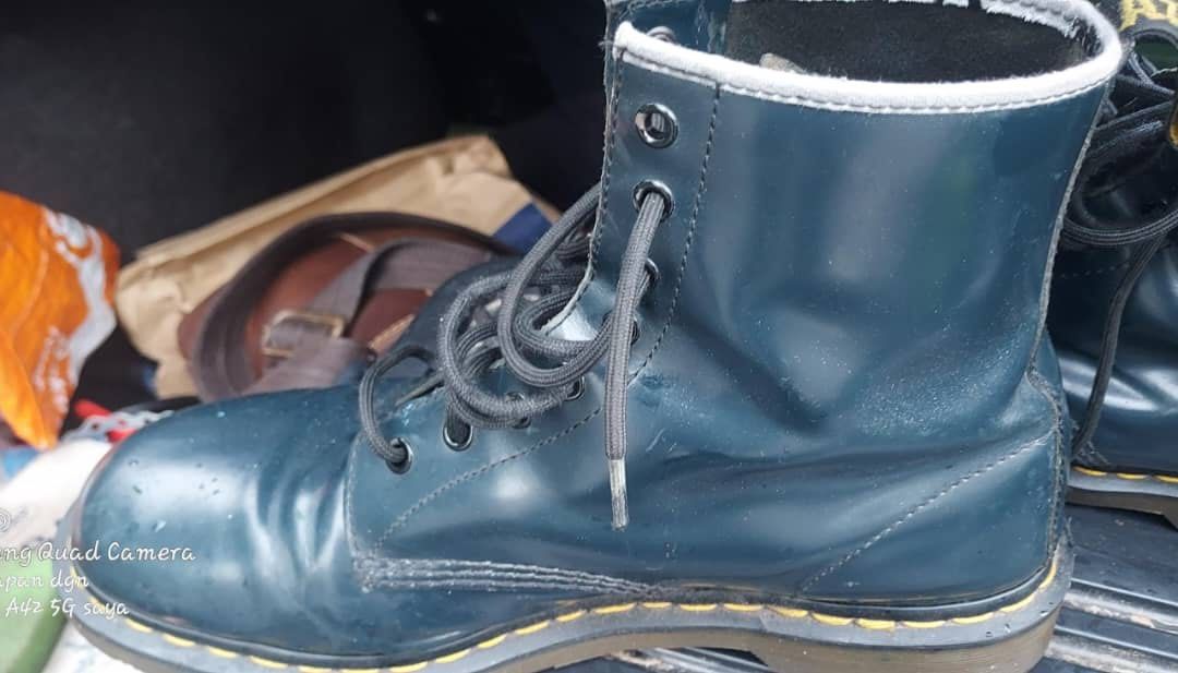 Dr martens 11 vintage on sale blue