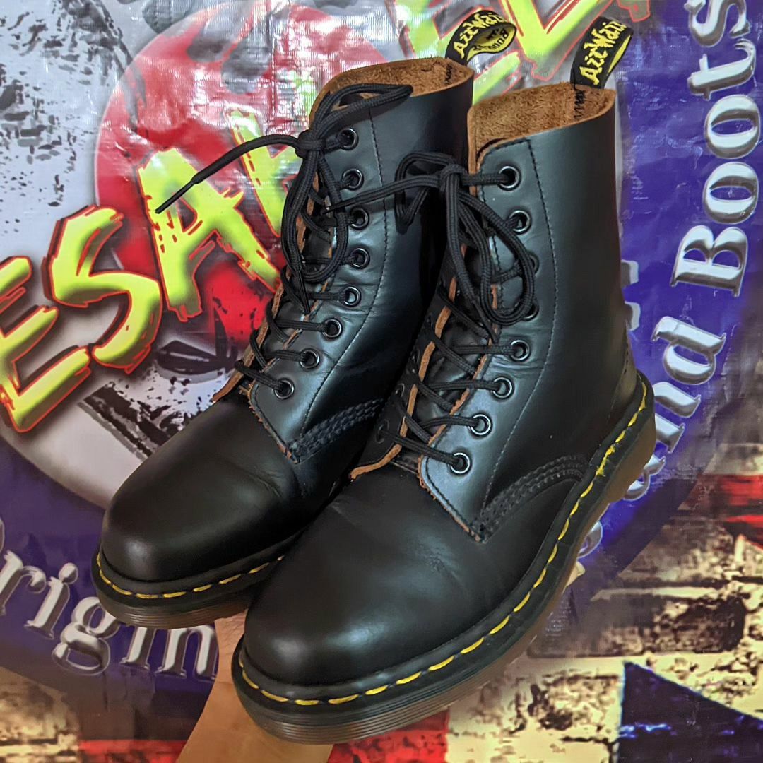 Dr. Martens 1460 Vintage Black Quilon MIE