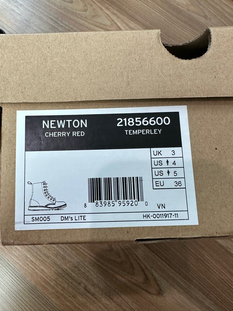 Newton cherry red temperley shop