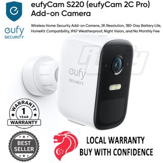 EUFY Security eufyCam 3 Pro IP67 x2, HomeBase 3