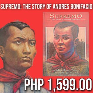 (EXTREMELY RARE) 1st. Ed. Supremo: The Story of Andres Bonifacio Book [Filipiniana]