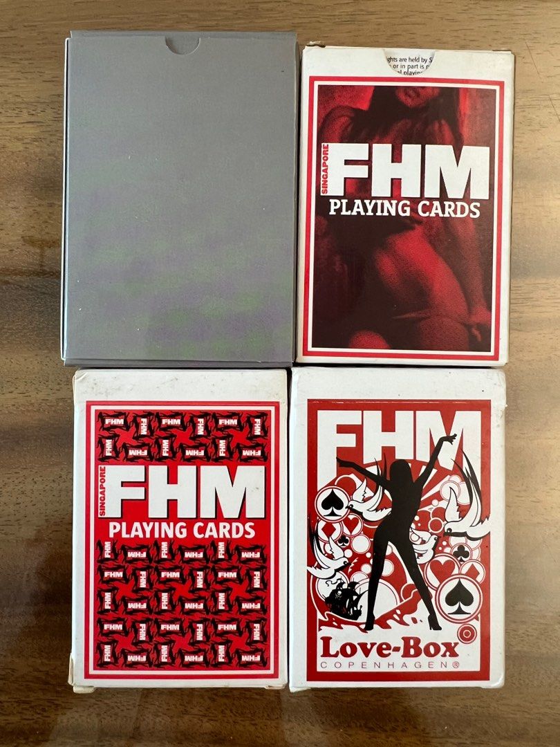 FHM poker playing cards collection, Hobbies & Toys, Memorabilia