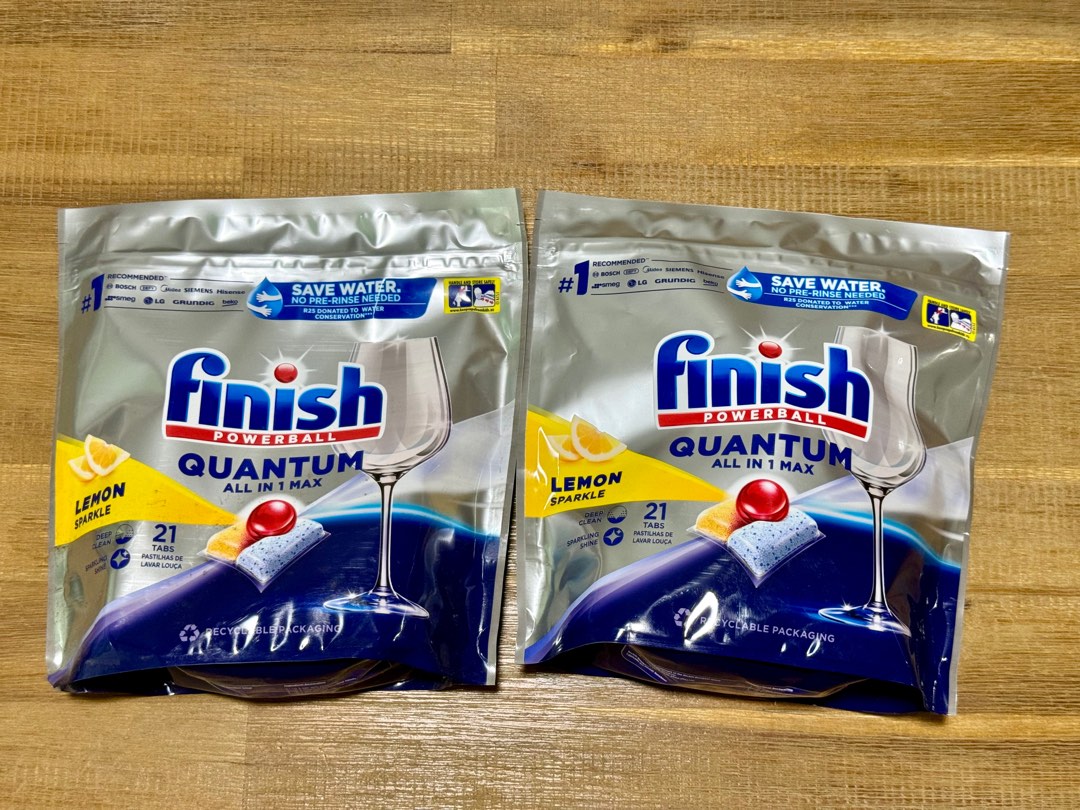 Finish powerball dishwasher tablets 2x21 tablets, Furniture & Home