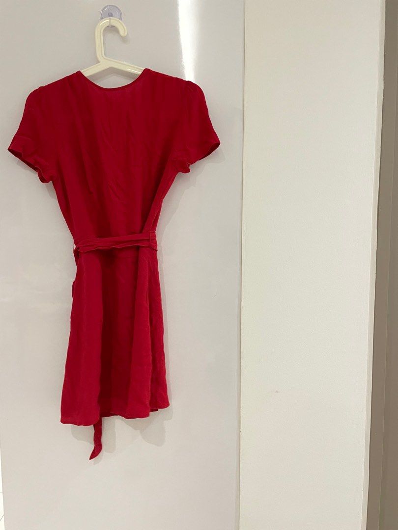 Forever 21 Red Wrap Dress
