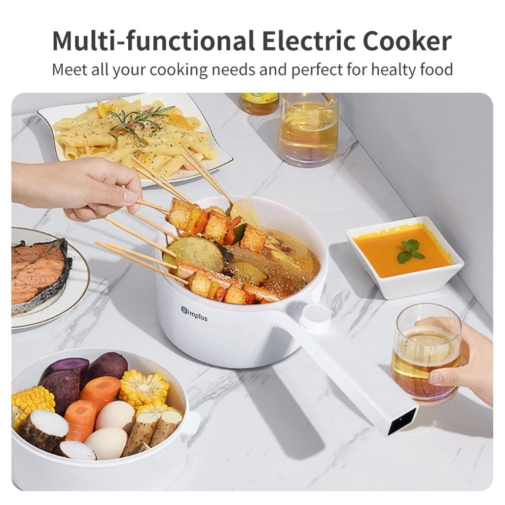 FREE DELIVERY Multi functional Electric Cooker 2L Non stick Cooker for 2 3 persons Dual speed Temperature Contro TV Home Appliances Kitchen Appliances Cookers on Carousell
